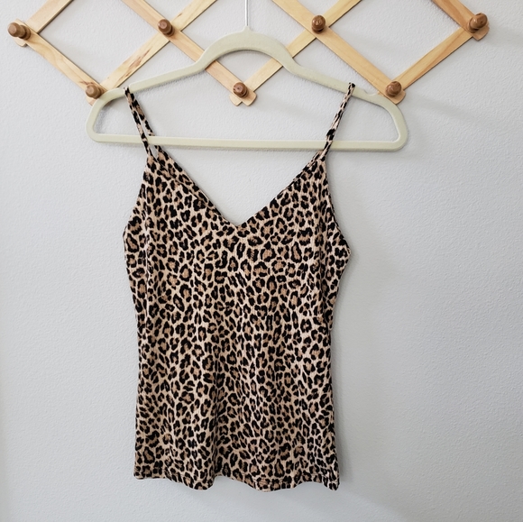 Carly Jean Los Angeles Serena leopard tank top - Picture 3 of 3